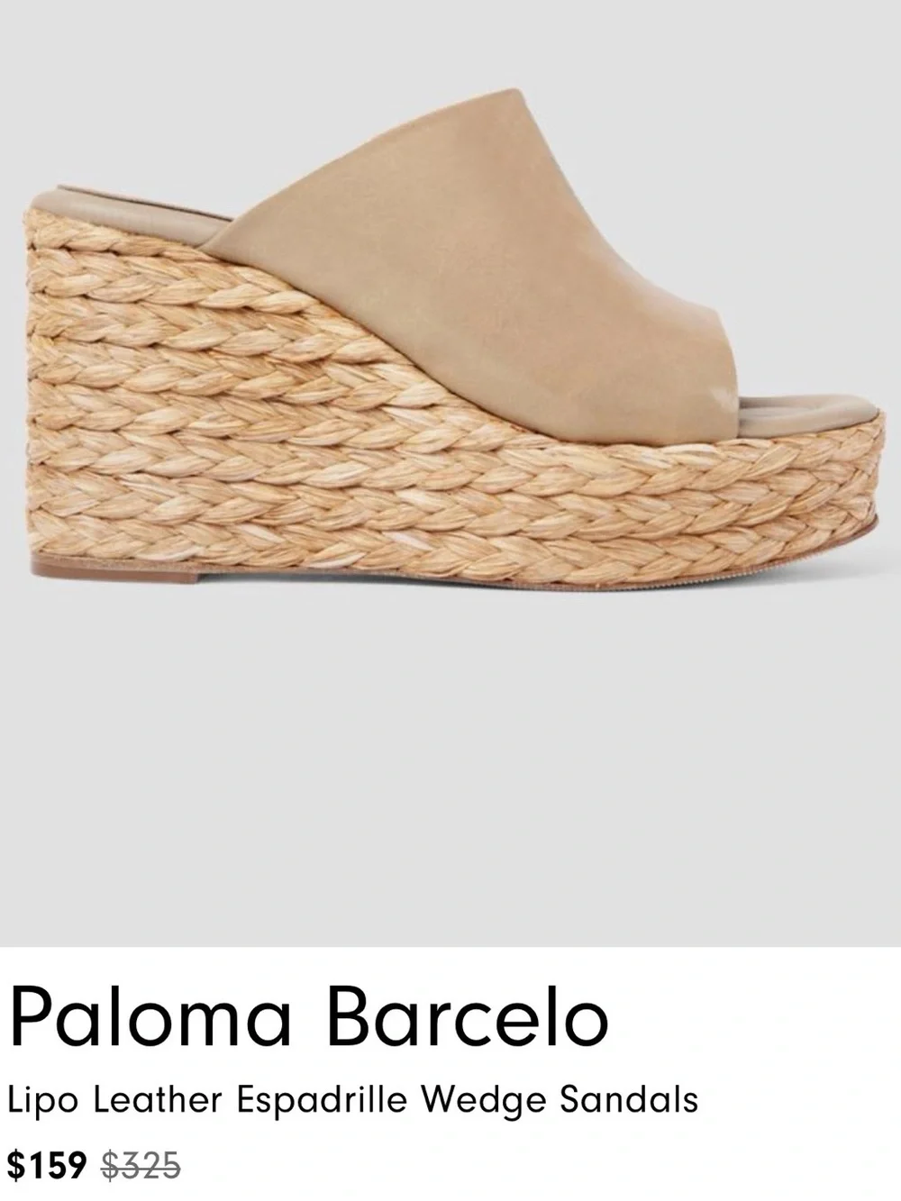 Paloma Barcelo retail msrp